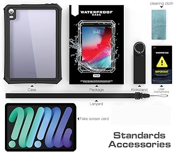 Amazon.com: IP68 Waterproof Case for iPad-mini-6 8.3'' with